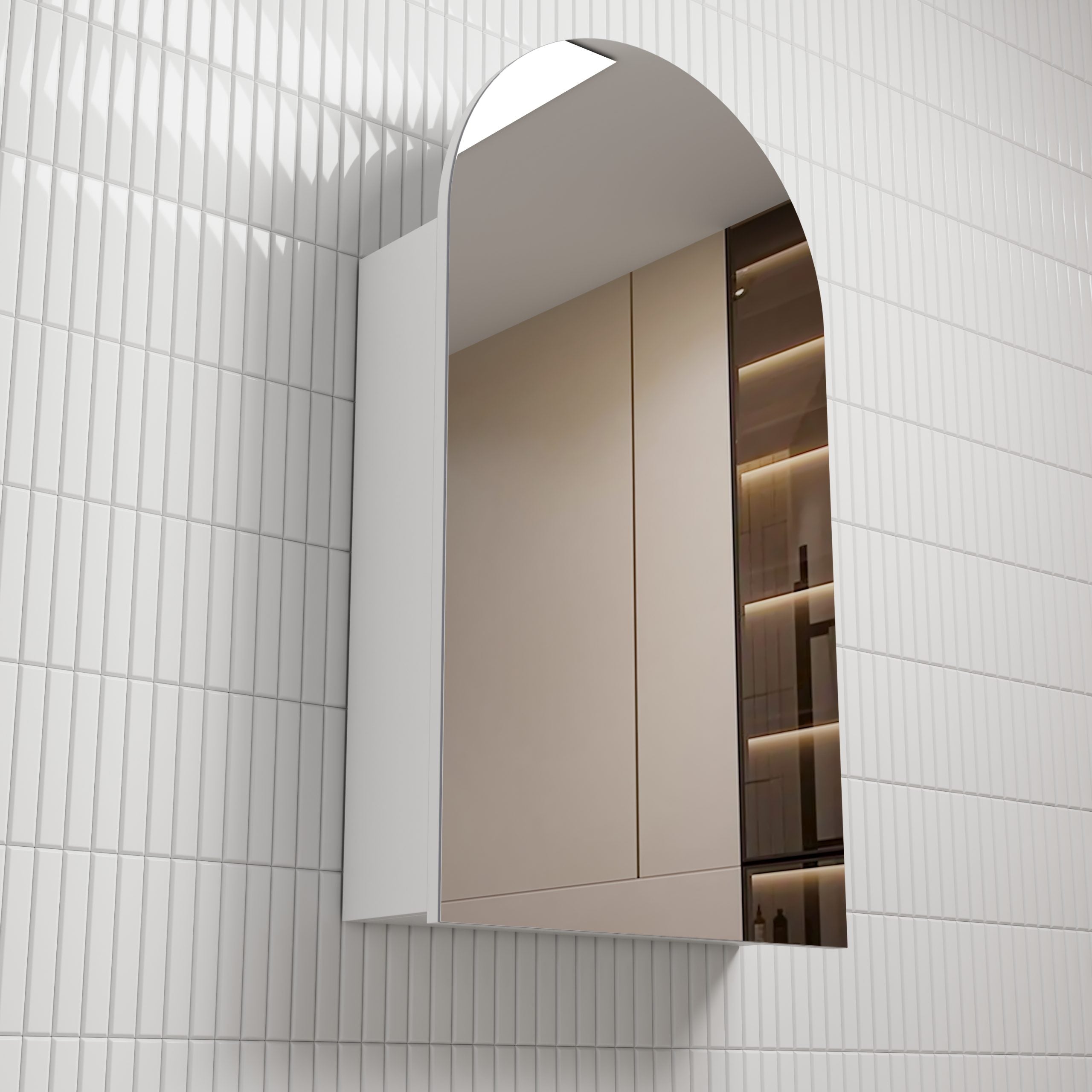 Arch Shaving Cabinet
