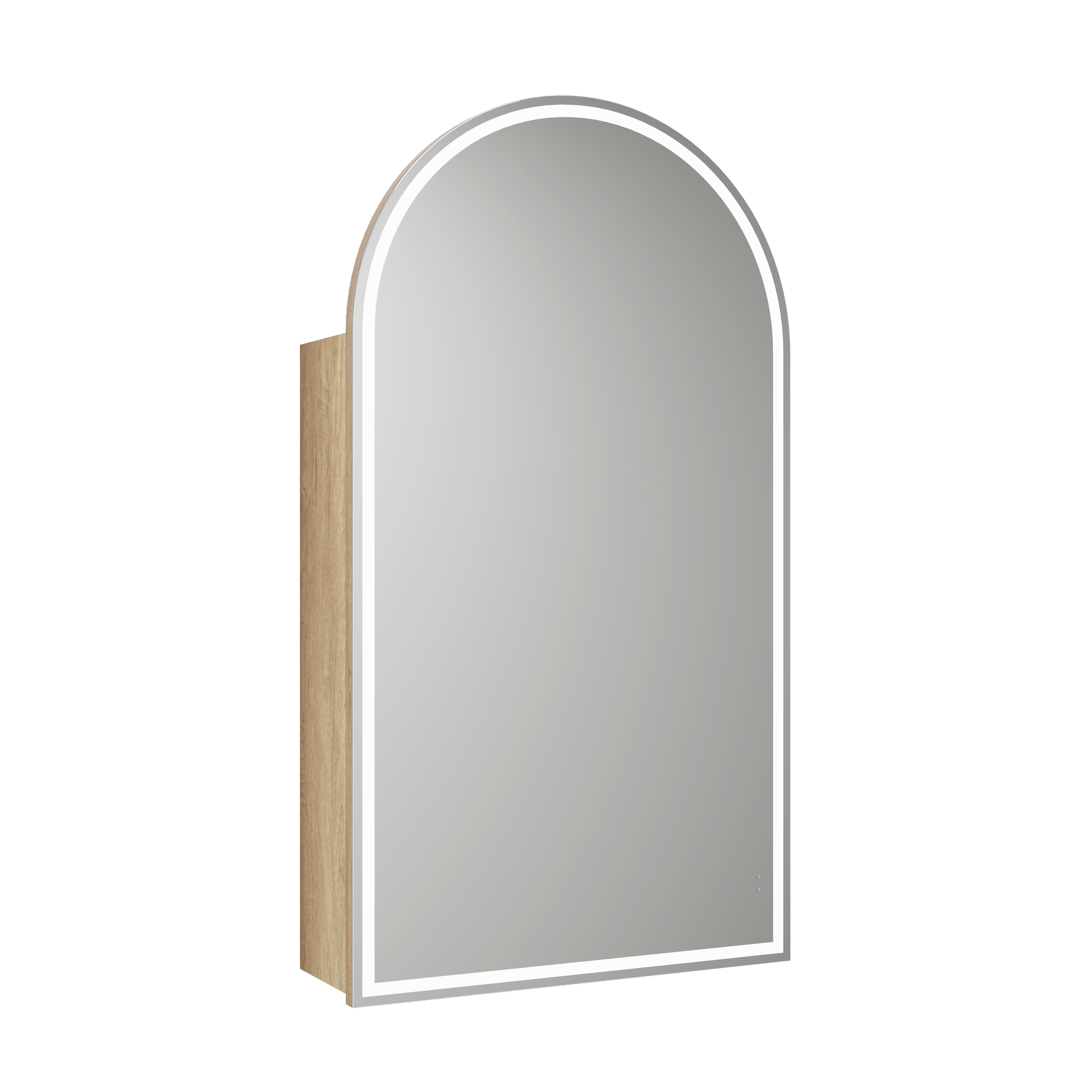 LED Arch Shaving Cabinet